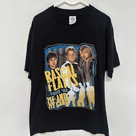 Vintage 2006 Rascal Flatts Tour T-Shirt - Large - Picture 1 of 5